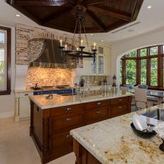 Stylish, Functional Open Plan Kitchen with Breakfast Nook