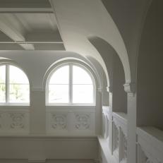 White Archways and Arched Windows