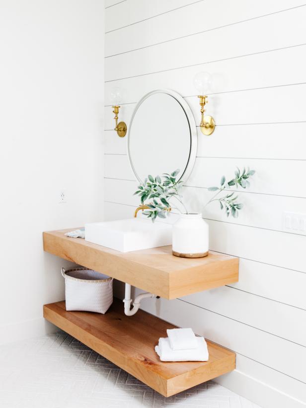 Small Bathroom Ideas Hgtv - Small Contemporary Bathroom With Wall Sink | HGTV - We have references to the history of the car you could see on the wikipedia.