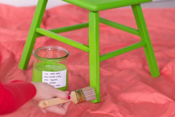 Use Leftover Paint to Touch-Up Furniture