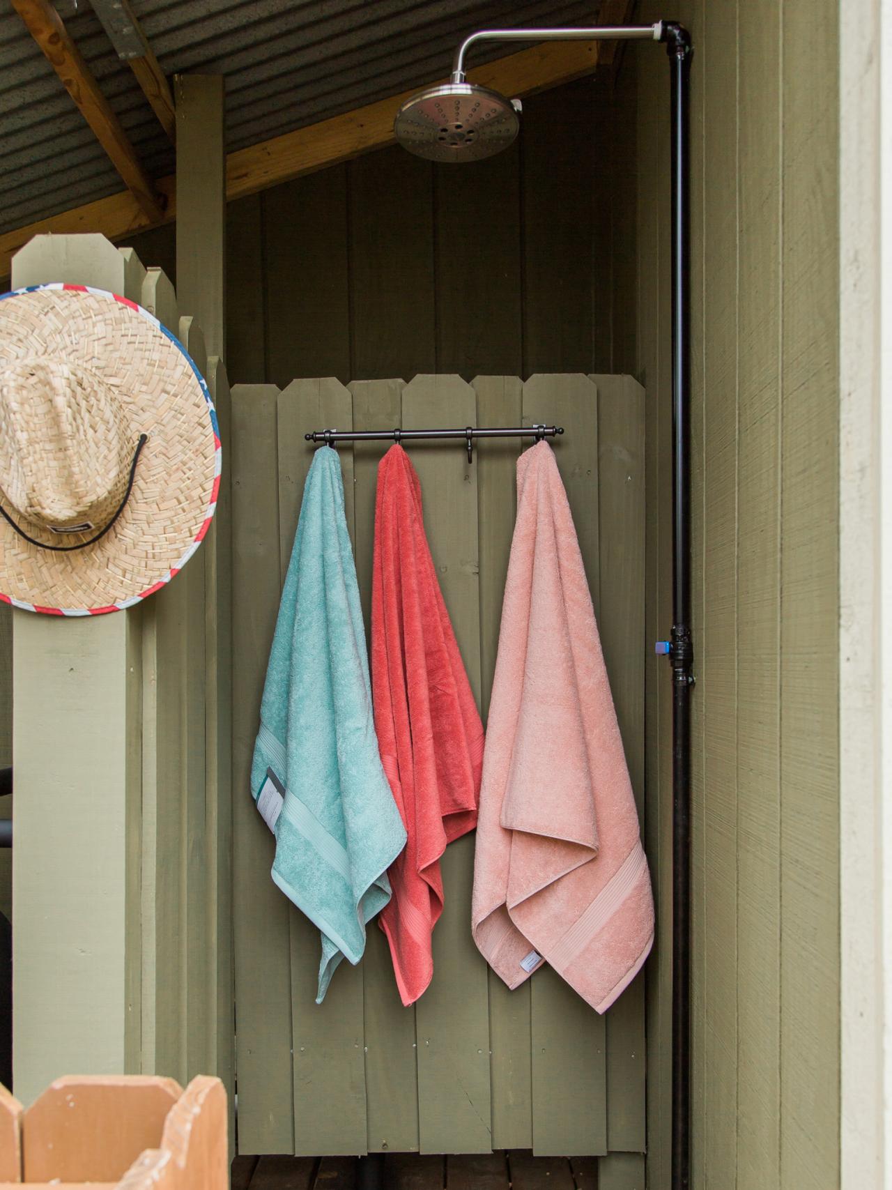 How to Install an Outdoor Shower howtos DIY