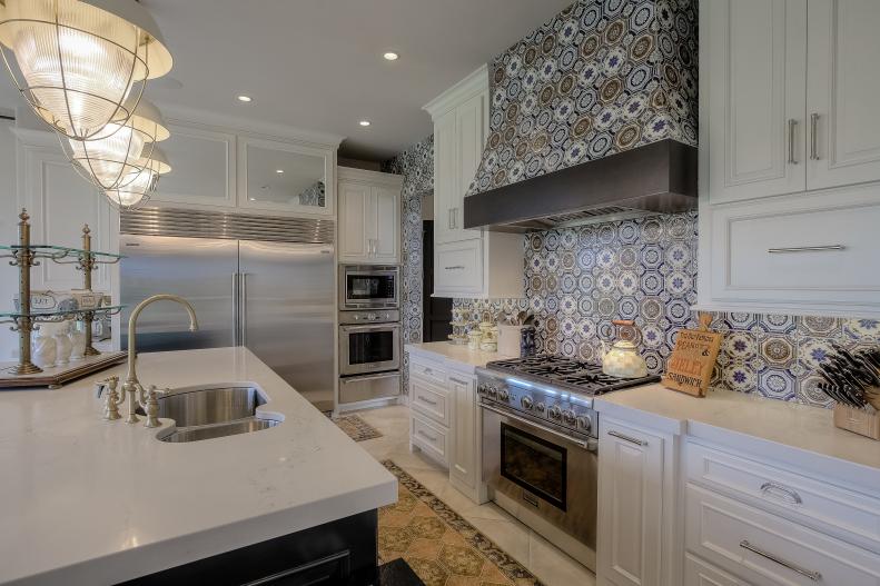 Kitchen With Moroccan Tile