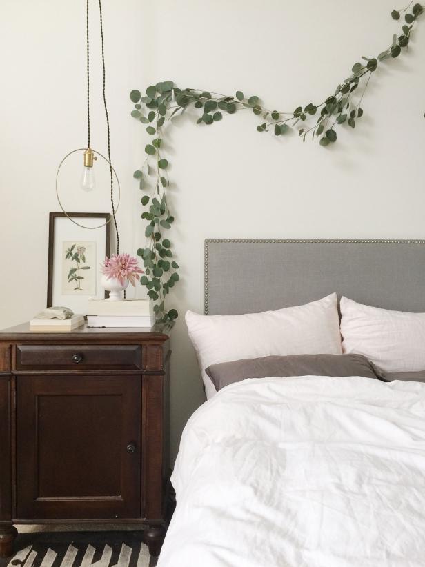 36 Fresh New Ways To Decorate Above The Bed One Thing Three Ways Hgtv