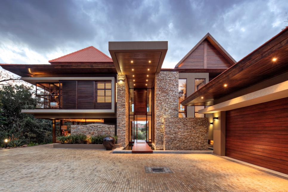 Rustic, Contemporary Home in South Africa