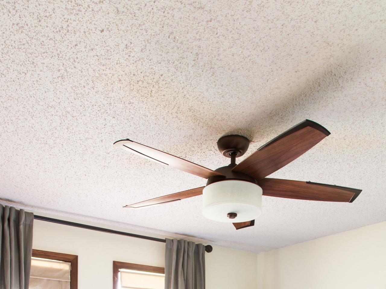 How To Remove A Ceiling How to Remove a Popcorn Ceiling | HGTV