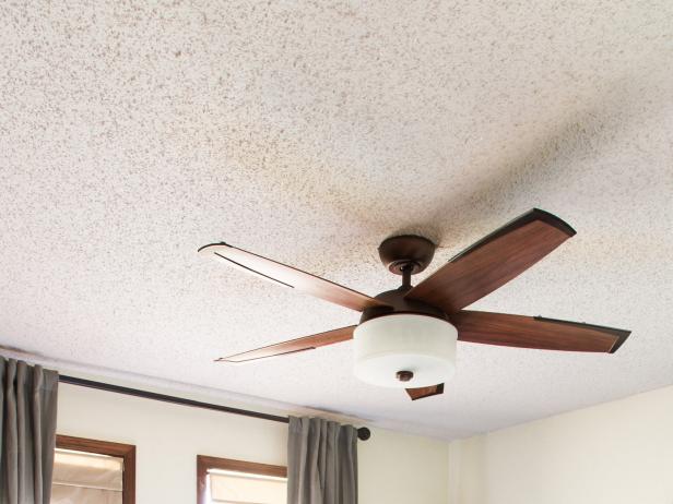 How To Remove A Popcorn Ceiling - How To Remove Paint From Bathroom Ceiling