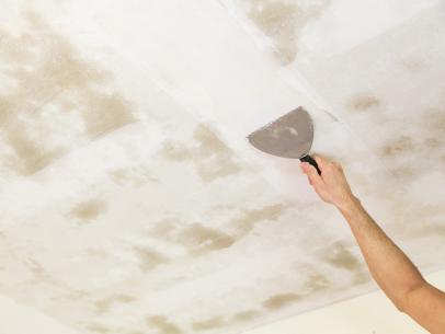 How To Remove A Popcorn Ceiling How Tos Diy