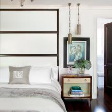 Soothing, Eclectic Master Bedroom