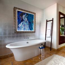 Private, Relaxing Master Bathroom 