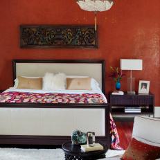 Bold Master Bedroom with Relaxation Vignettes and Soothing Decor