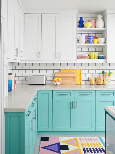 Turquoise and Aqua Kitchen Ideas - Refresh Restyle