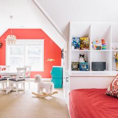 Fun Playroom with a Space for Everything