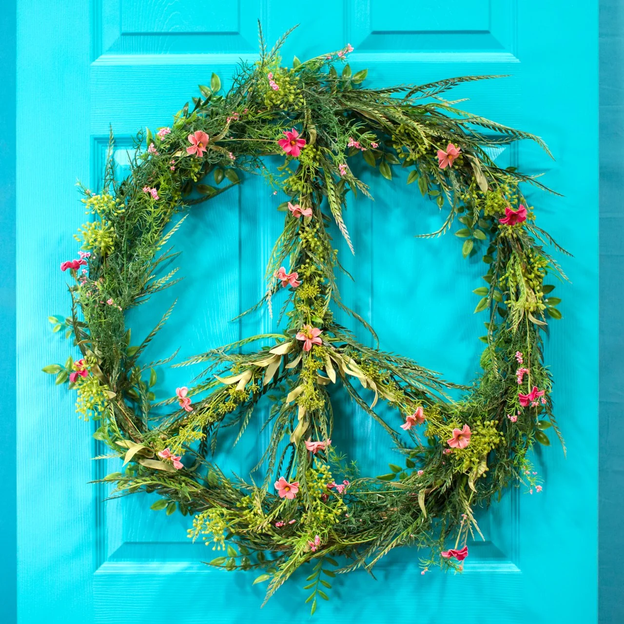 Store Peace Front Door Wreath Peace Summer Wreath