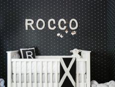 Nursery Space Personalized with Wool Name