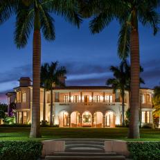 Exterior Facade of Luxurious Miami Beach Escape