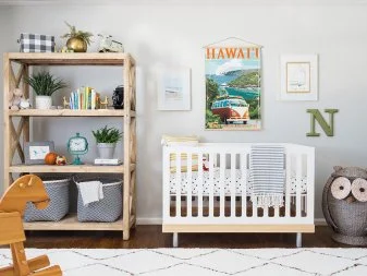 Nursery With Owl Hamper