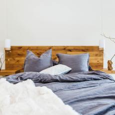 Scandinavian-Inspired Custom Bed