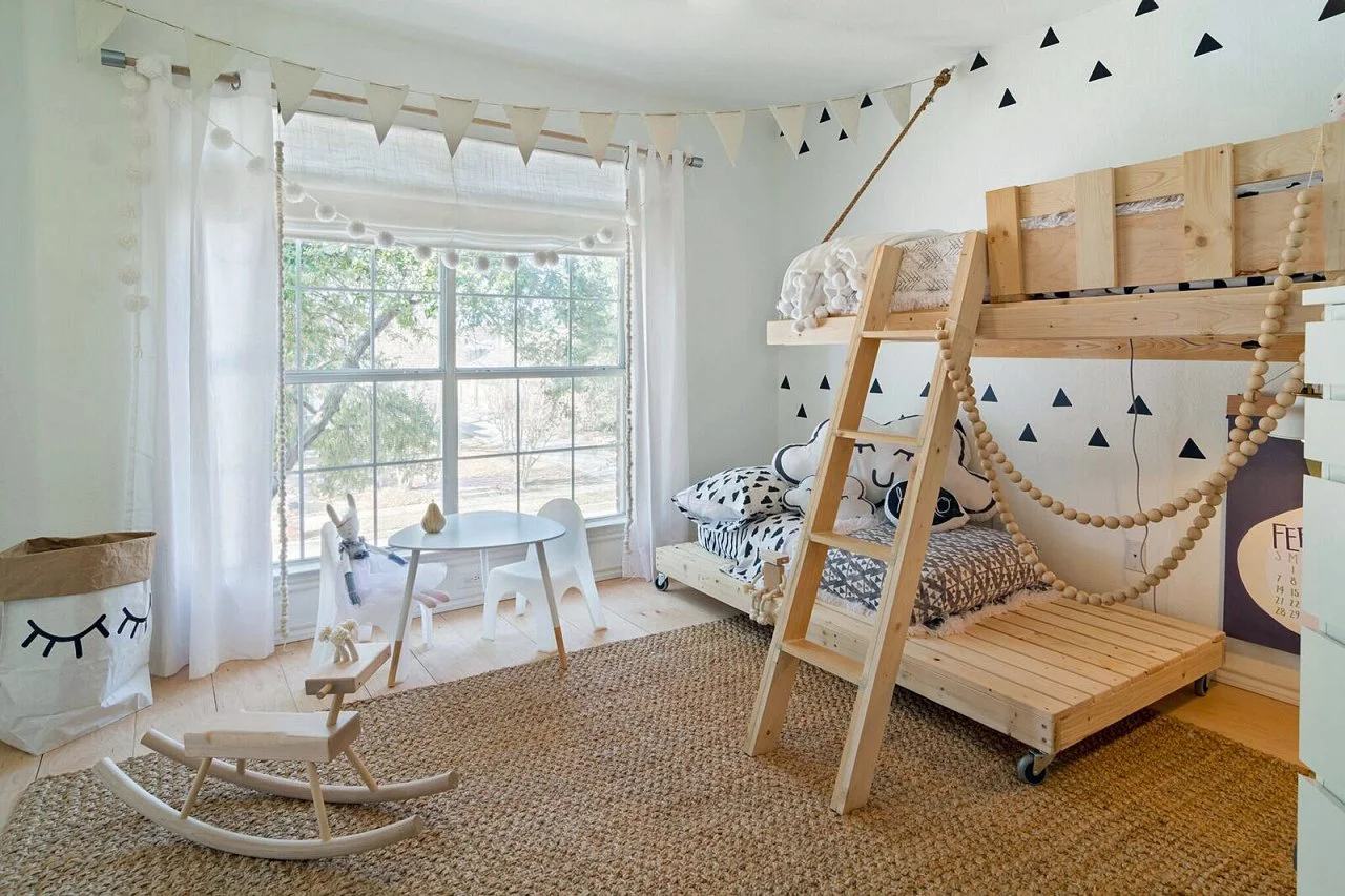 Nordic kids bedroom discount