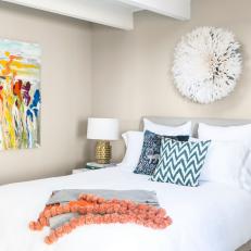 Bright and Playful Guest Bedroom