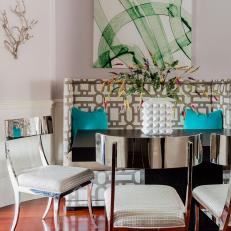 Bright and Airy Eclectic Dining Room