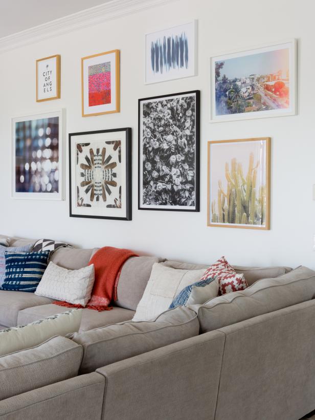 Personalize Your Space With a Gallery Wall | HGTV's Defend the Trend ...