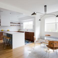 Scandinavian-Inspired Kitchen and Breakfast Nook