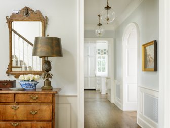 Traditional Foyer and Hallway