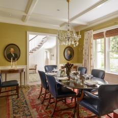 Traditional Dining Room is Formal 