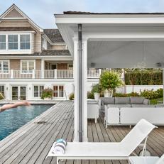 Outdoor Lounge, Pool and Deck