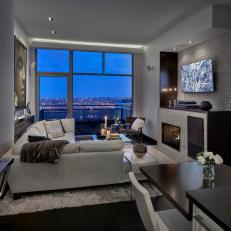 Sleek, Modern Living Room 