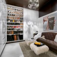 Stylish, Luxury Dressing Room