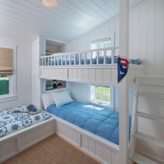 Built-In Beds and Cubbies Create More Functional Bedroom Space