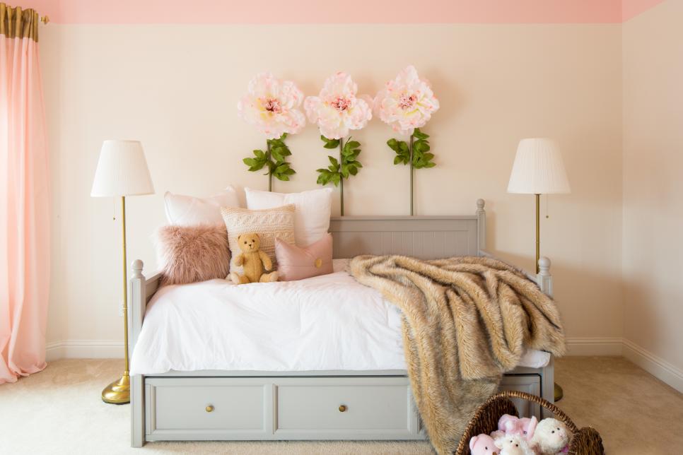 Pink Nursery With Daybed