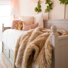 Pink Nursery With Daybed