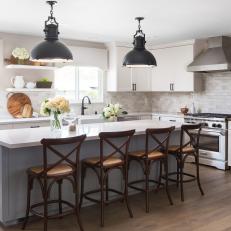 Renovated Contemporary Country Kitchen