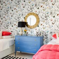 Contemporary Girls' Room With Woodland Inspiration