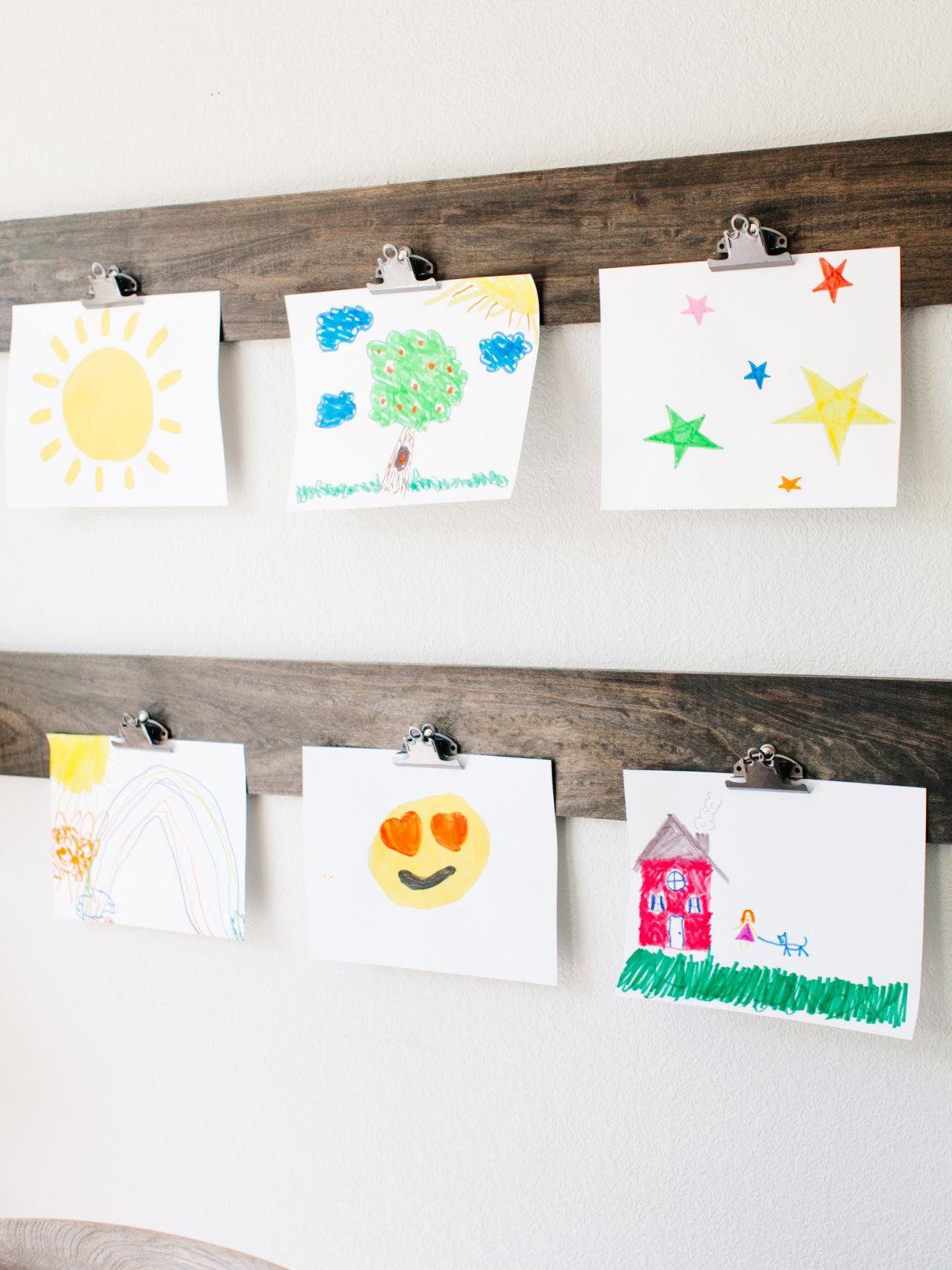 10 Ways to Display Kids Artwork — Help You Dwell