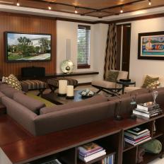 Functional, Modern Living Room 