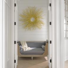 Master Suite Entry With Twig Mirror