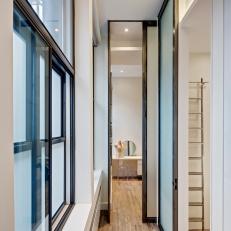 Sliding Panels Help to Create a Customizable Floor Plan in the Noho Loft