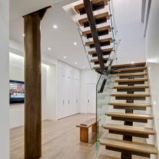 Noho Loft's Floating Staircase