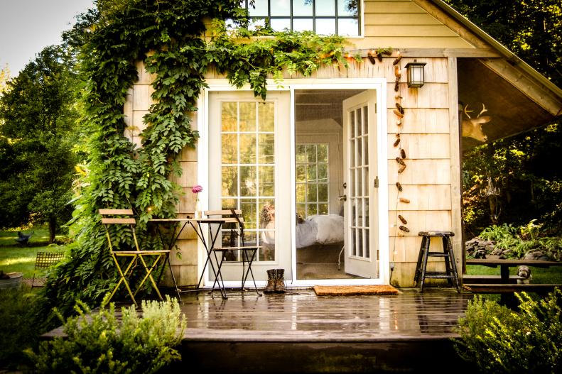 Remodeled Garden Shed Now Quaint Guest House