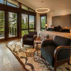 Ski Getaway's Modern Master Bedroom