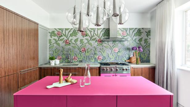 10 Kitchens That Are Pretty in Pink