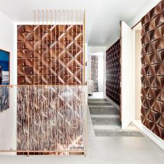 Contemporary Entryway Full of Texture