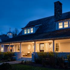 Front Porch Lighting Creates a Warm, Inviting Space