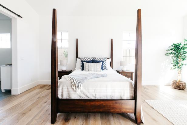 Four-Post Bed in Bright Master Retreat