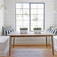 Breakfast Nook with Seating for Six