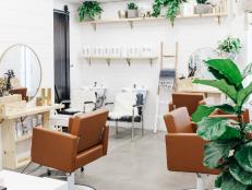 Frosted Glass Lets Natural Light Into Bohemian Salon
