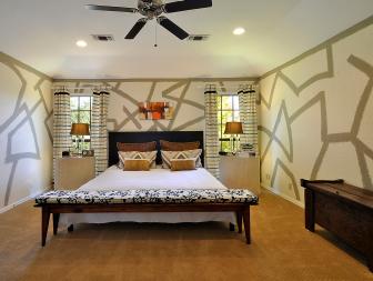 Master Bedroom With Neutral Carpeting